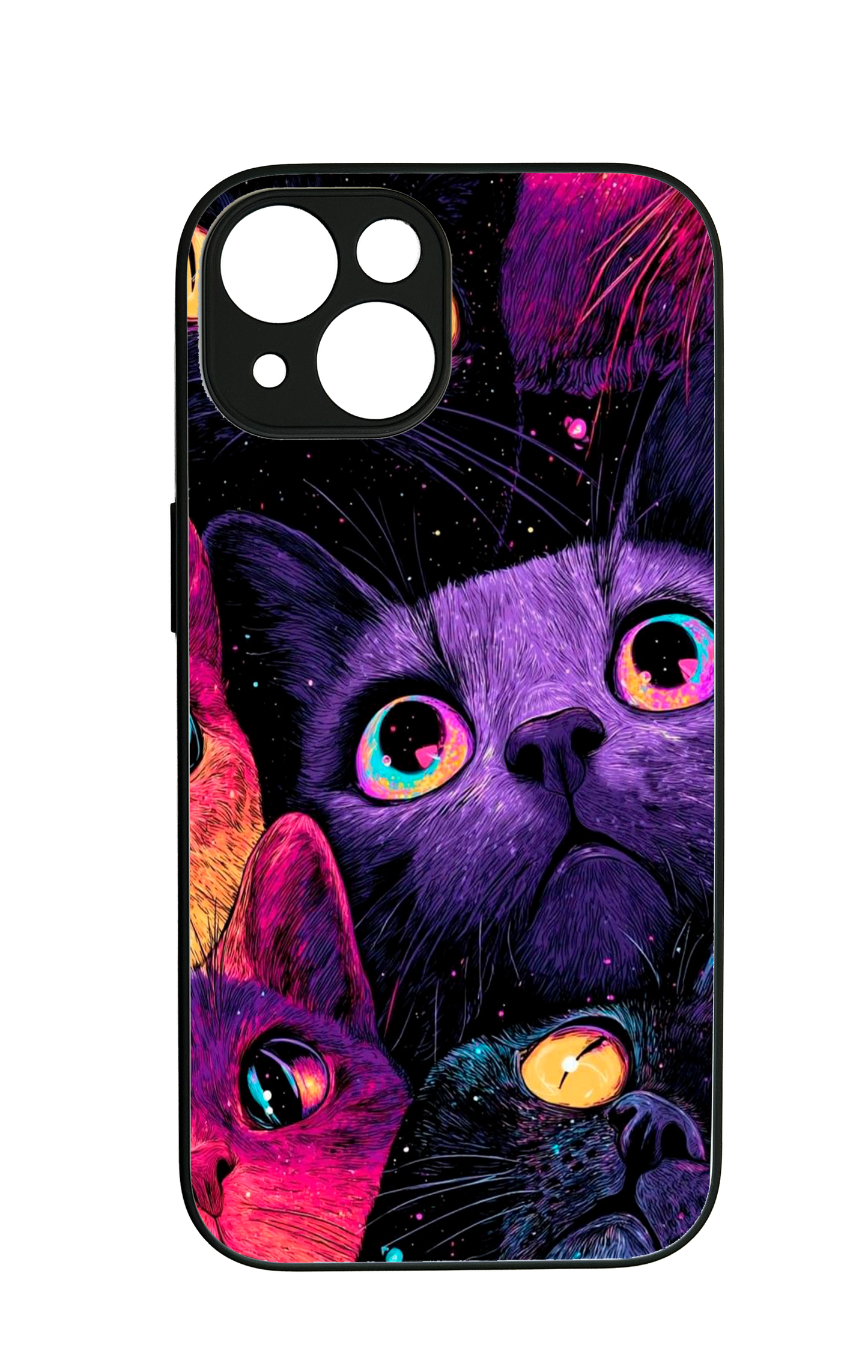 Case Neon Cats