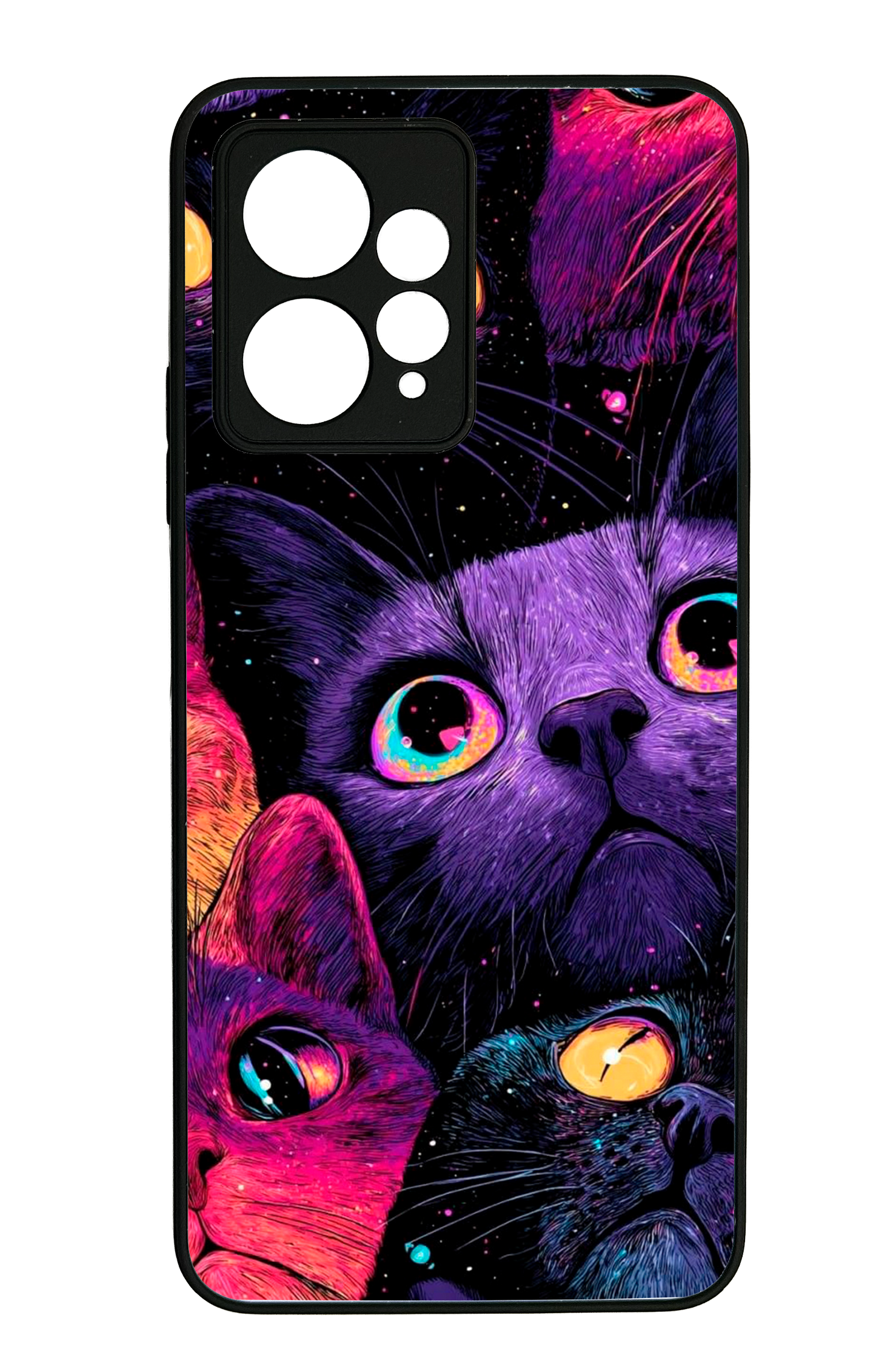 Case Neon Cats