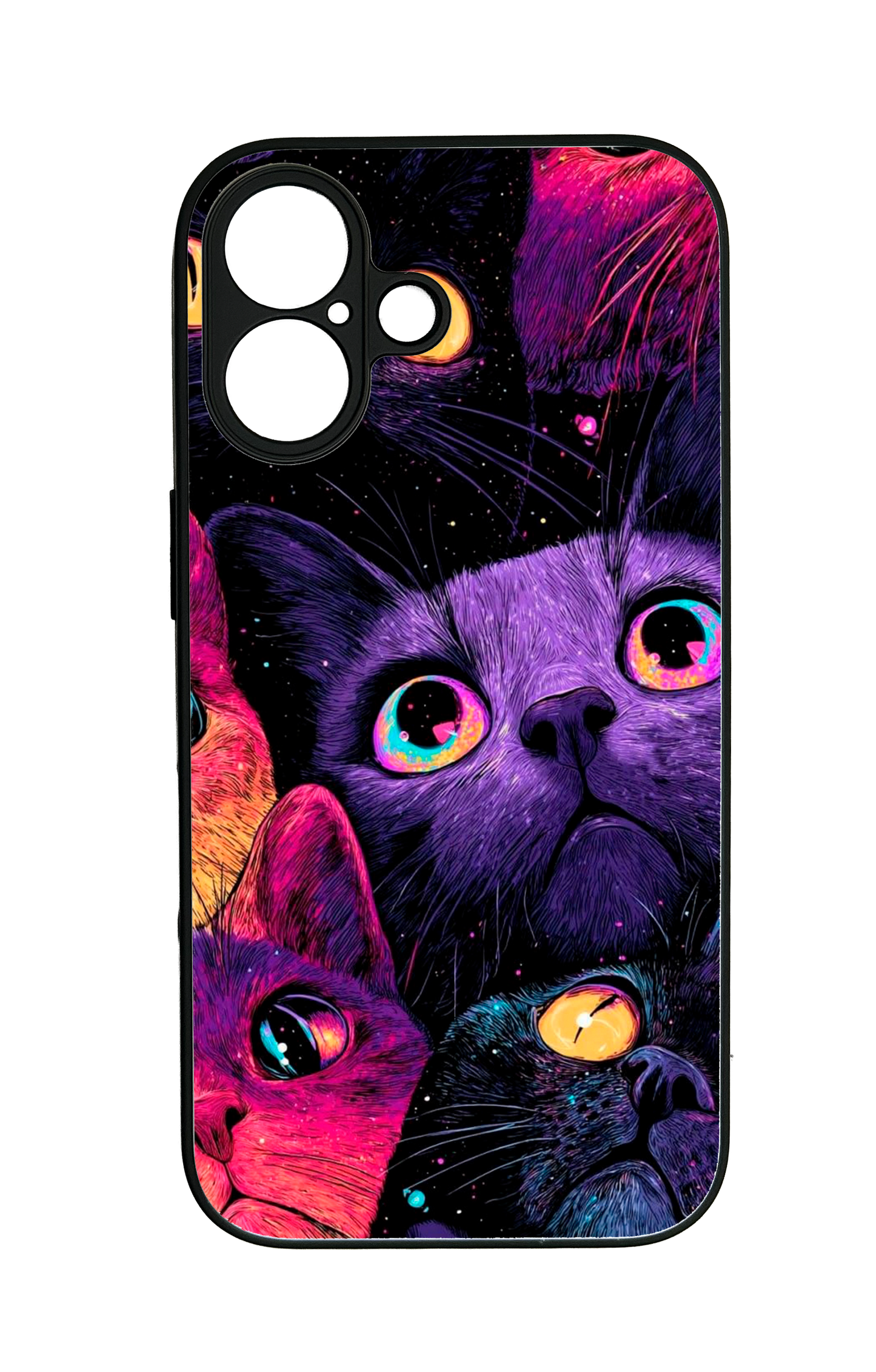 Case Neon Cats