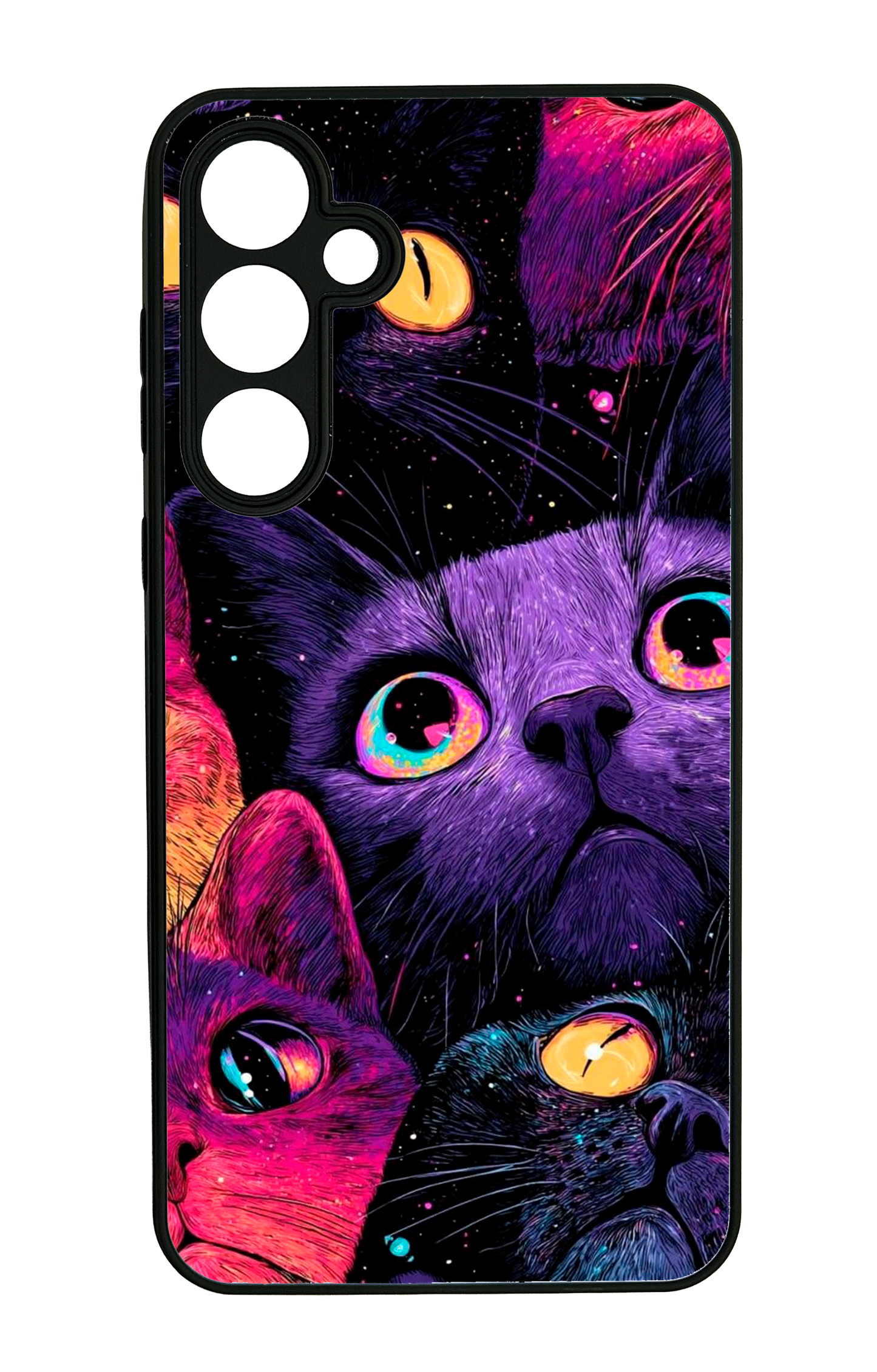 Case Neon Cats