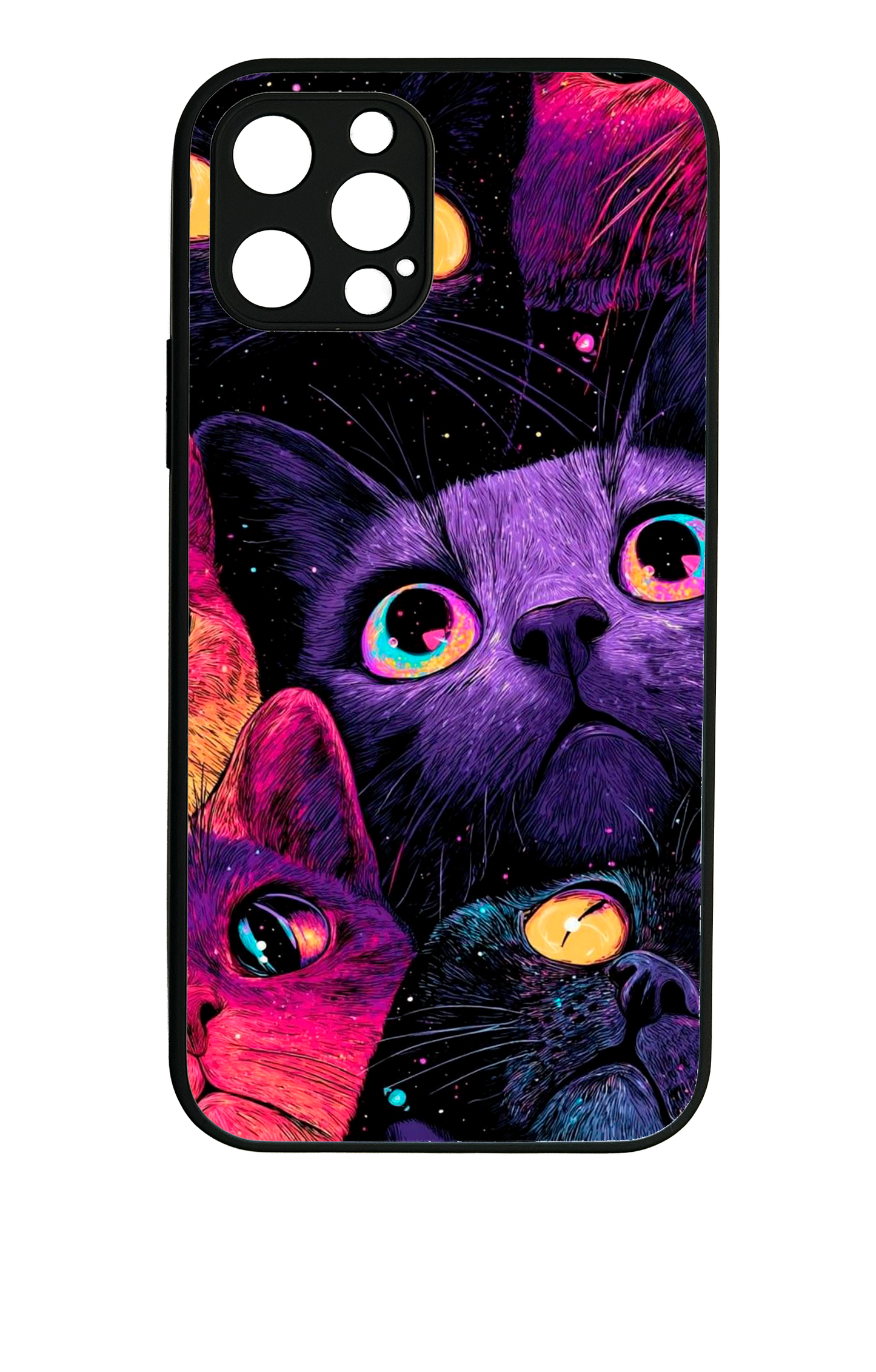 Case Neon Cats