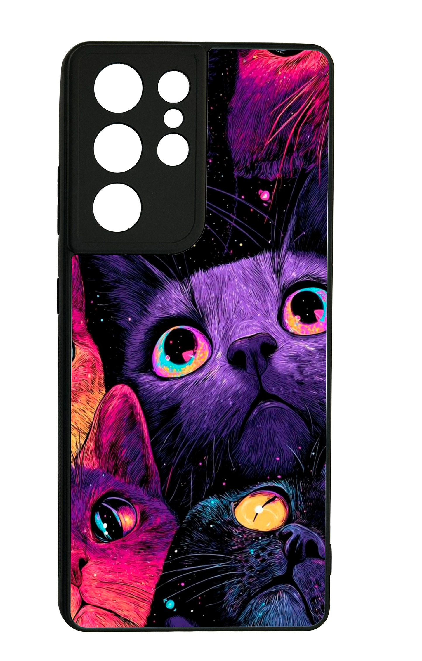 Case Neon Cats