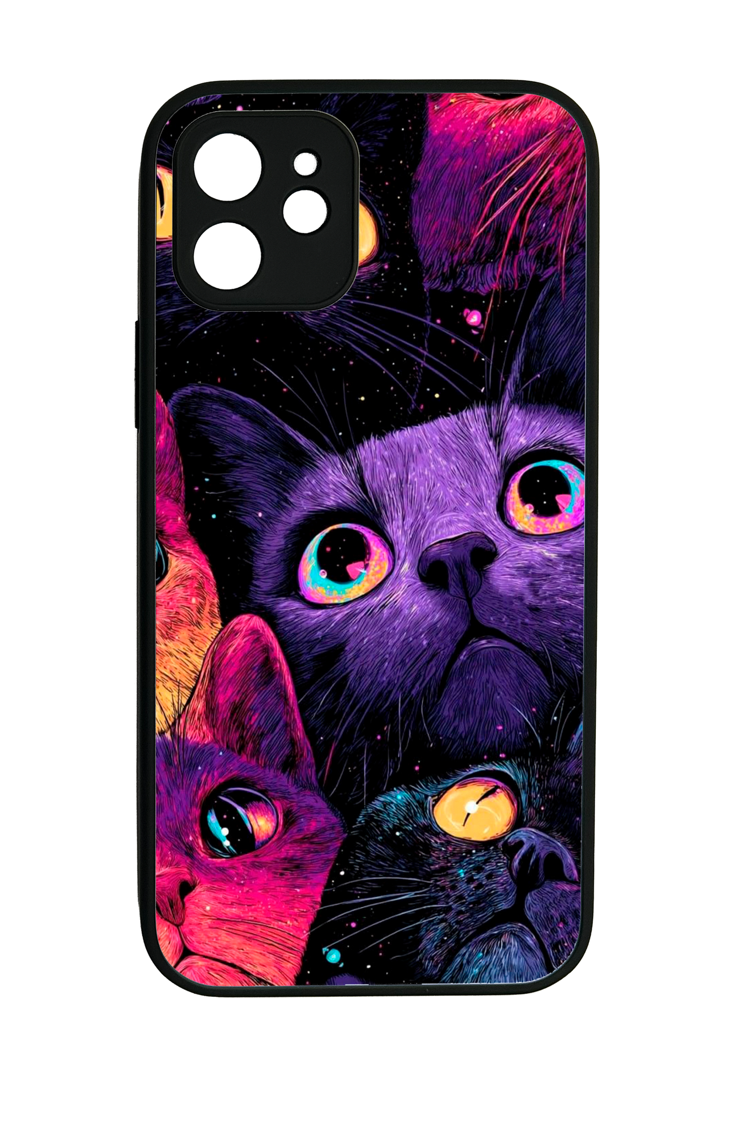 Case Neon Cats