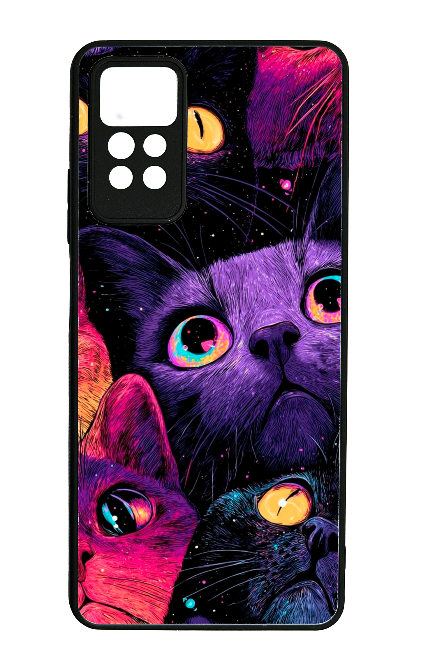 Case Neon Cats