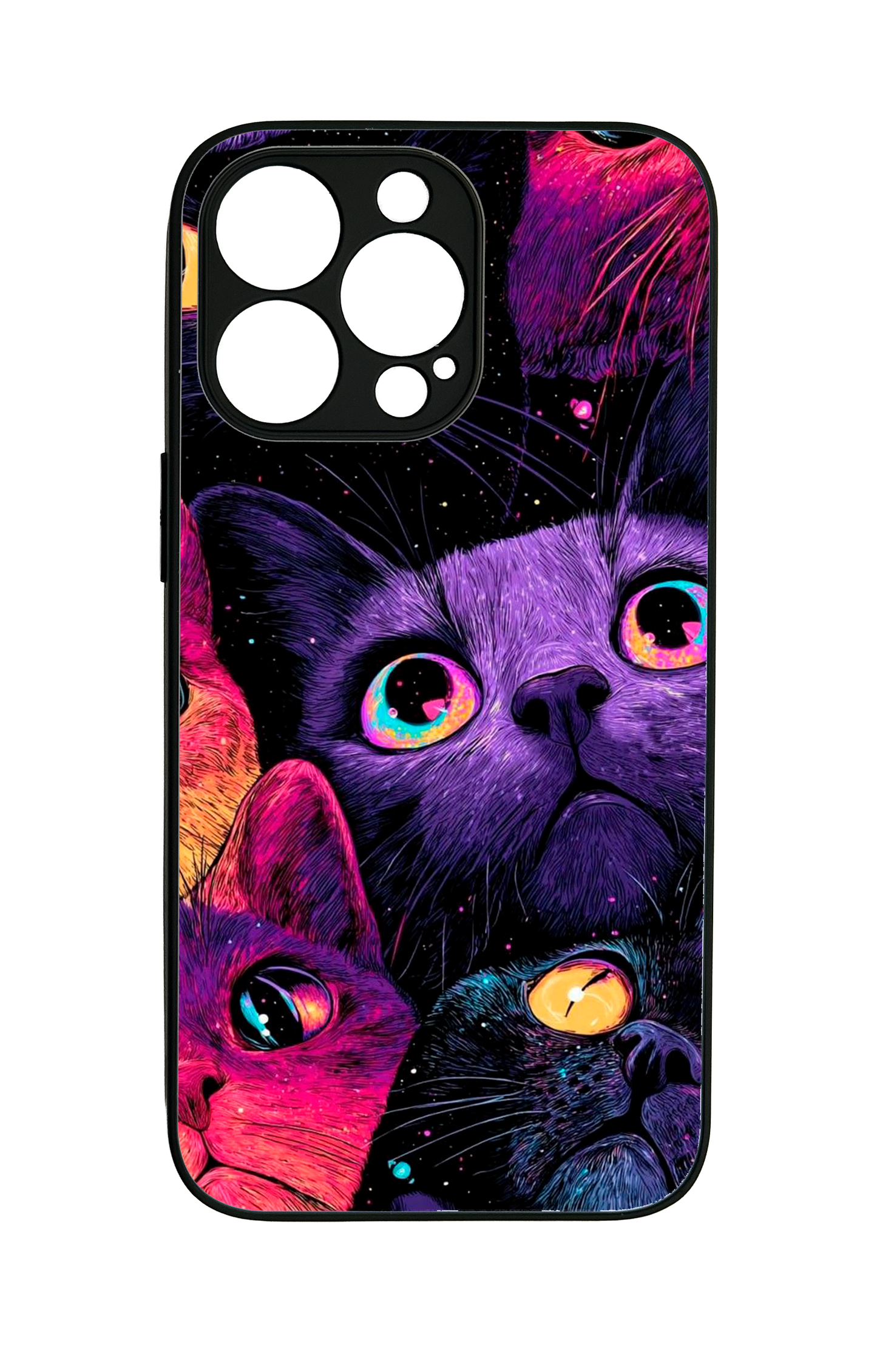 Case Neon Cats