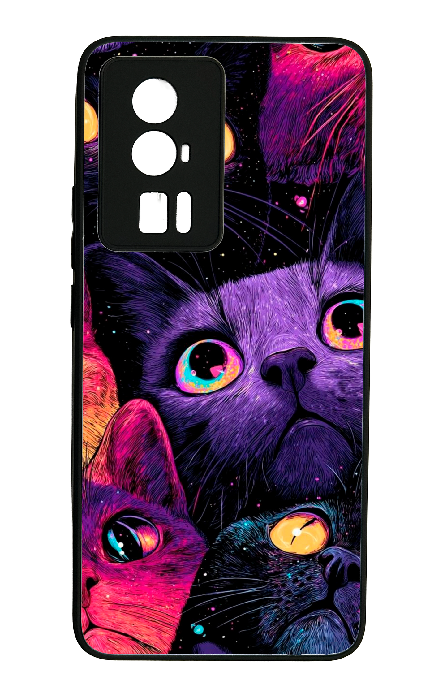 Case Neon Cats
