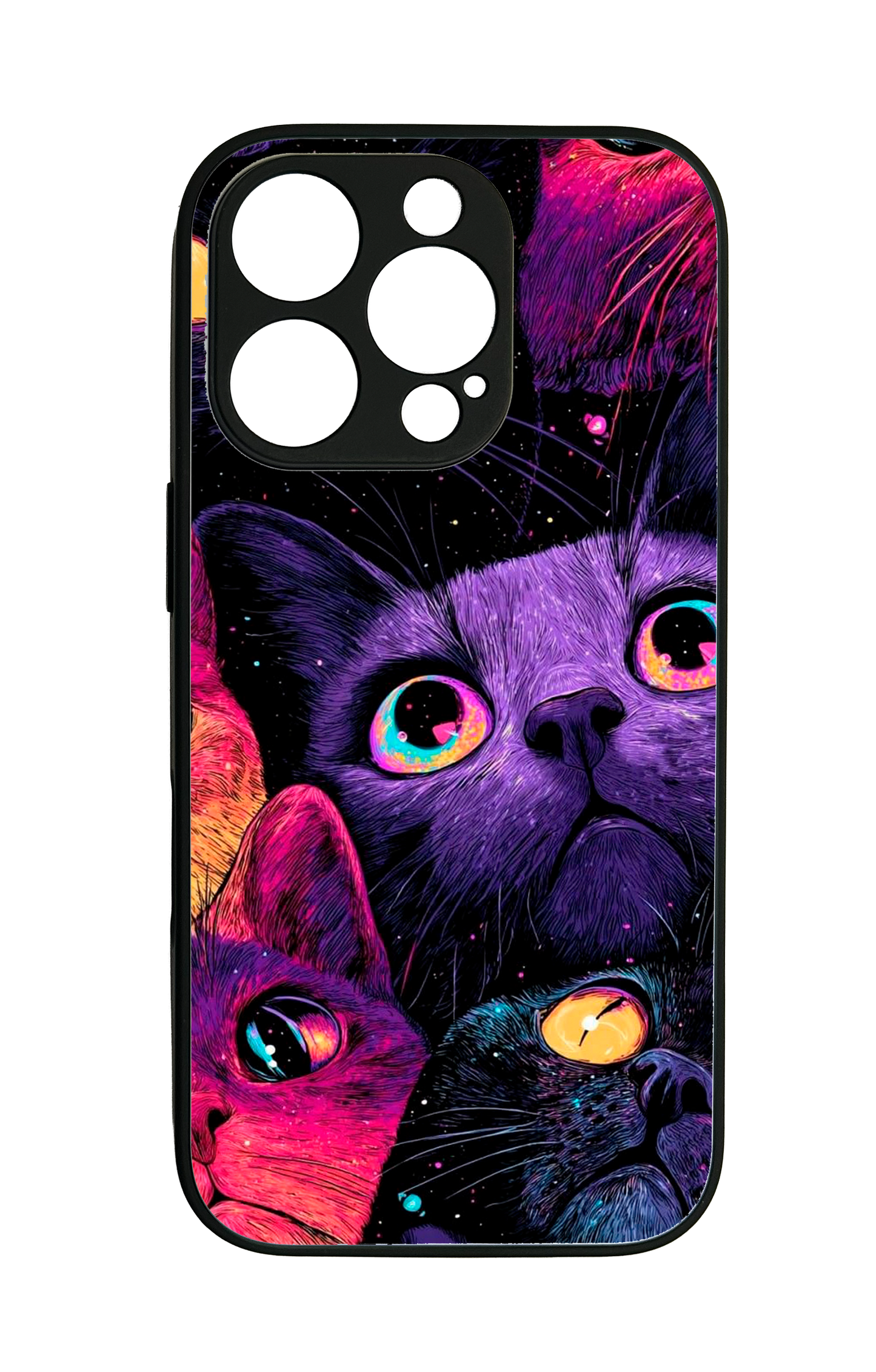 Case Neon Cats