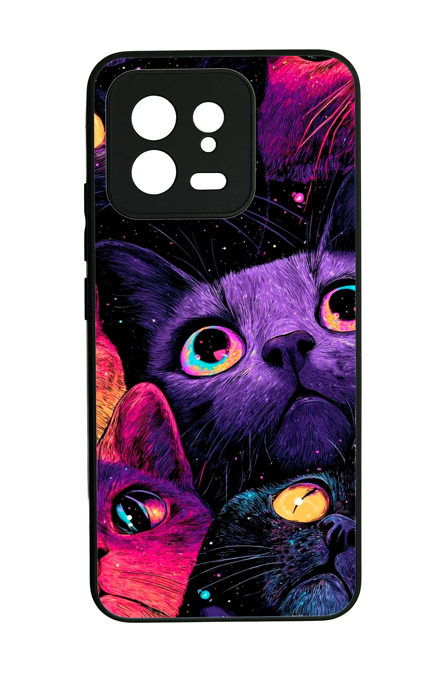Case Neon Cats